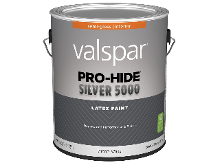 Valspar Pro-Hide Silver 5000 Latex Semi-Gloss White Interior Wall Paint (Sizes)