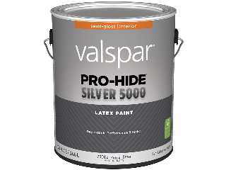 Valspar Pro-Hide Silver 5000 Latex Semi-Gloss Pastel Base Interior Wall Paint (Sizes)