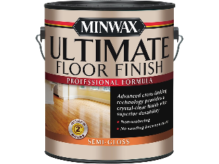 MINWAX Ultimate Floor Finish Clear Semi-Gloss, Ga