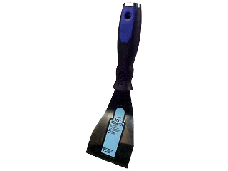 Bent Scraper Rubberized Handle 3 In