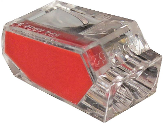 PushGard 2-Wire Connector 10 Pk Red