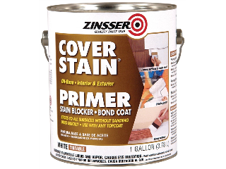 Zinsser Cover Stain Oil Base Exterior/Interior Primer White, Gallon