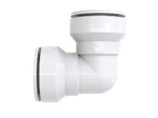 Push-to-Connect PVC 90 Degree Coupling, 1-1/2 In