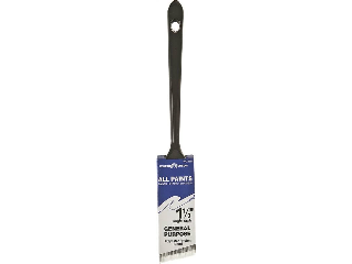 Nylon Poly Angled Sash Paint Brush, 1-1/2 In