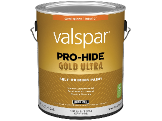 Valspar Pro-Hide Gold Ultra Latex Semi Gloss Tint Base Interior Wall Paint (Sizes)