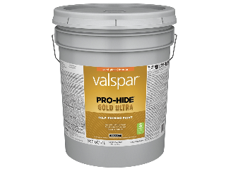 Valspar Pro-Hide Gold Ultra Latex Semi Gloss Clear Base Interior Wall Paint, 5 Ga