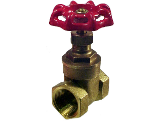 Threaded Ends Brass Gate Valve (Sizes)