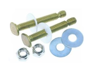 Toilet Flange Bolt Sets, 1/4 In x 2-1/4 In