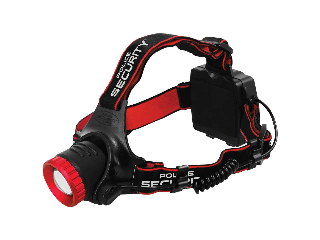 Police Security Lookout LED AA Headlamp, 1000 Lm.