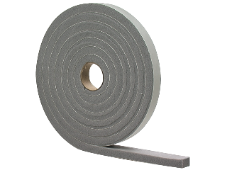 Foam Window Seal for Large Gaps, Gray