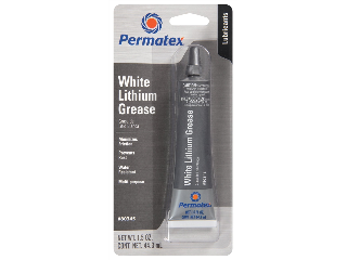 Permatex White Lithium Grease, 1.5 oz Tube