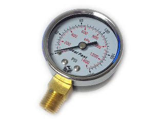 2 In Pressure Gauge, 0-600 PSI