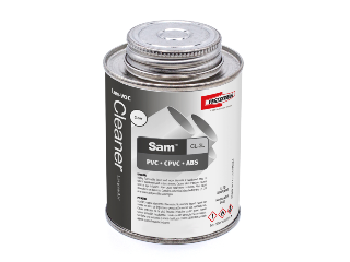 Sam CL-3L Clear PVC, CPVC & ABS Cleaner (Sizes)