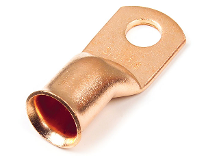 Copper Tube Lug 2/0 Gauge, 3/8 In Stud