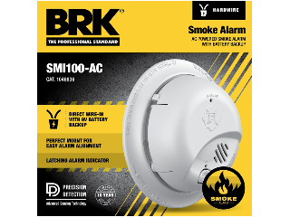 First Alert AC Powered Smoke Alarm, 120V