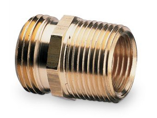 Brass Male NH to Male/Female NPT Hose Adapter