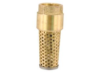 Brass Foot Valve, 3/4 In