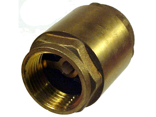 Brass In Line Check Valve (Sizes)