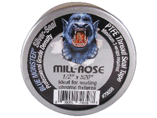 Blue Monster PTFE Thread Seal Tape, 1/2 In X 520 In