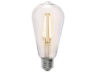 LED 60W Soft White Decorative ST19 Light Bulb