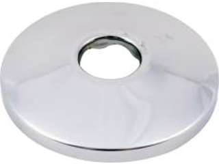 Chrome Shallow Escutcheon, 3/8 In Pipe