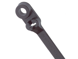 48 In Nylon Cable Tie 175 Lb, Black 50 Pack