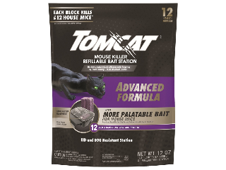 TOMCAT Mouse Killer Refillable Bait Station