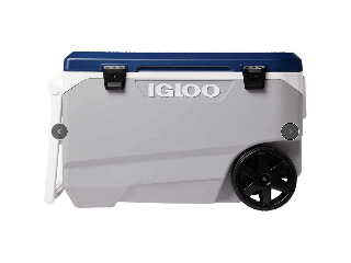 Igloo Latitude 2-Wheeled Cooler, 90 Qt