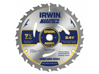 Marathon Framing Circular Saw Blade 7-1/4 In, 24 Tooth