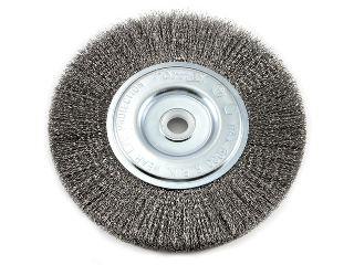 Fine Crimped Wire Wheel 6 In, .008