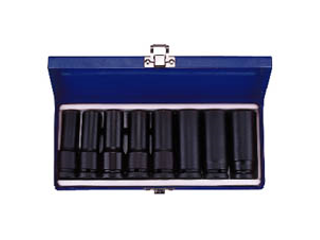 Deep Impact SAE Socket Set 1/2" Drive, 8 Piece