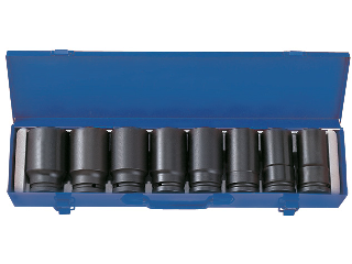 Deep Impact SAE Socket Set 3/4" Drive, 8 Piece