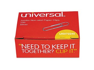 Jumbo Paper Clips 100 each