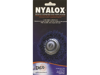 Nyalox Fine Wire Cup Brush, 2-1/2 In (Blue)