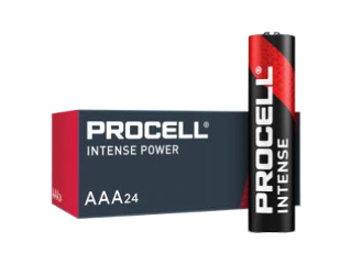 Procell Alkaline Intense Power AAA, 1.5V 24 Pack