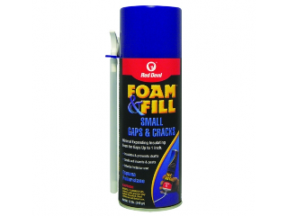 Red Devil Foam and Fill Expanding Sealant, 12 Oz