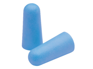 Disposable Blue Foam Uncorded Ear Plugs