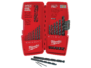 Milwaukee Drill Bit Set, 15 Pieces, 1/16 - 3/8 in