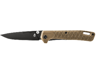 Gerber Coyote Brown Folding Knife, 3 In