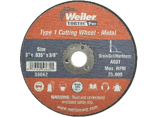 Abrasive Wheel 3 In x 1/32 In