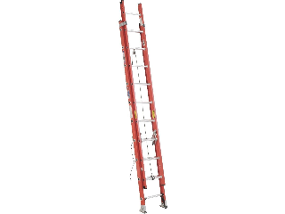 Protop Fiberglass Extension Ladder Type IA, 20 Ft