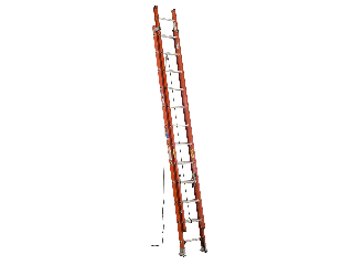 Protop Fiberglass Extension Ladder Type IA, 24 Ft