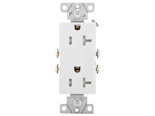 Duplex Receptacle 5-20R, White