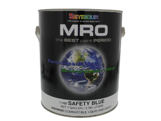 Seymour MRO Enamel Safety Blue Paint, Ga