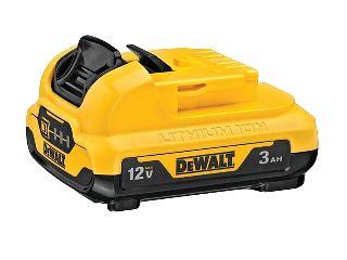 DeWalt 12V Lithium Ion Battery, 3Ah