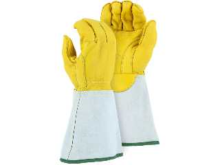 Lineman's Gauntlet Elkskin Glove (Sizes)