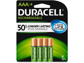 AAA Rechargable Battery, 4 Pack