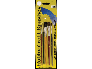 Hobby Craft Artist Brush Set, 5 Pc