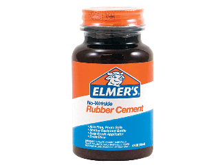 Elmer's Rubber Cement 4 Oz