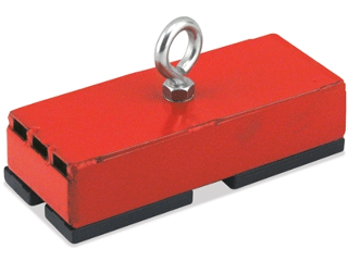 Holding And Retrieving Magnet With Shield, 150 Lb